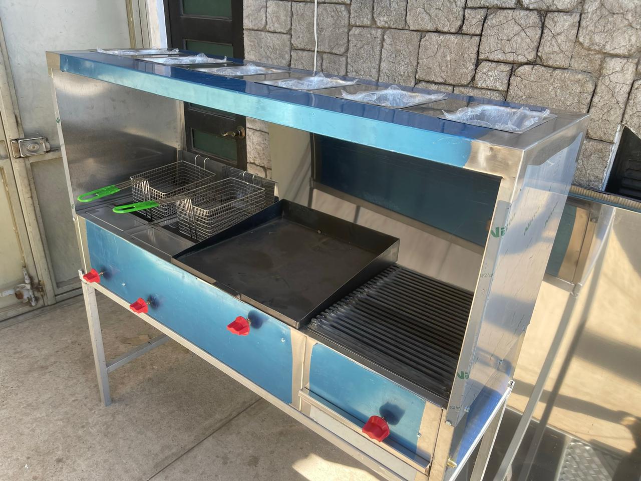 MULTIPLE ASADOR, PLANCHA Y FREIDORAS