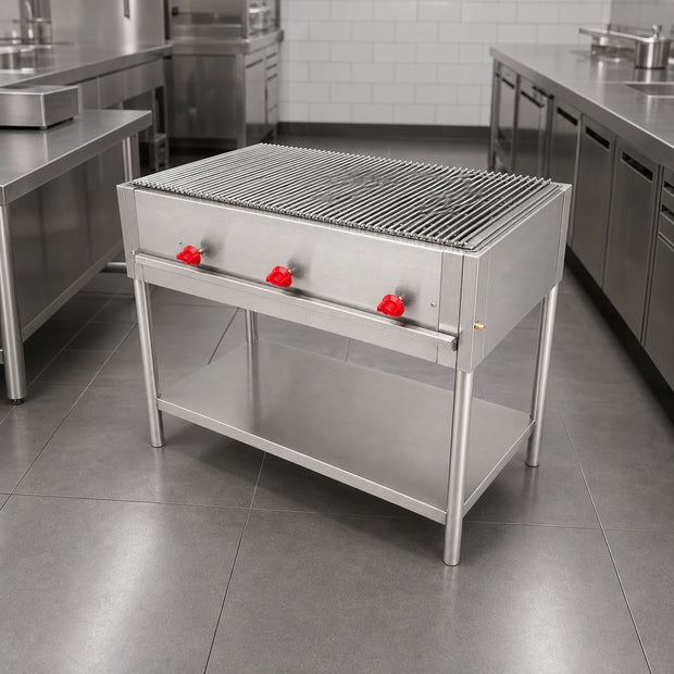 Asador de Carbón 100x60