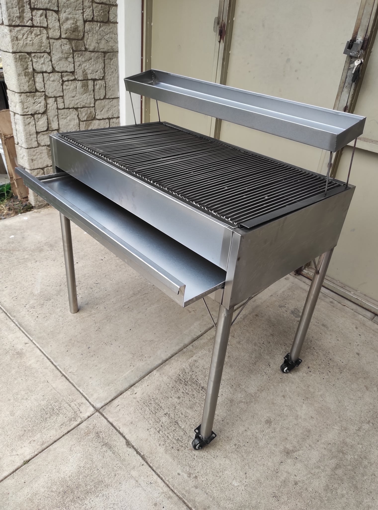 ASADOR CARBON 100X60