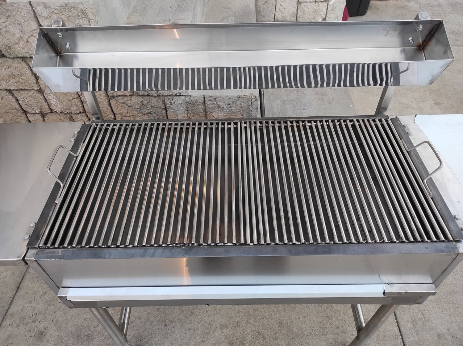 Asador con Mesas 200x50