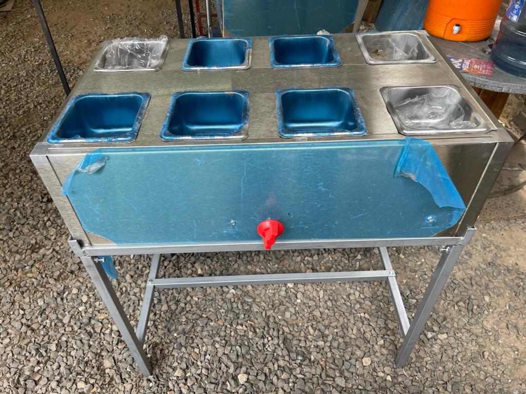 BAÑO MARIA CHICO 8 INSERTOS