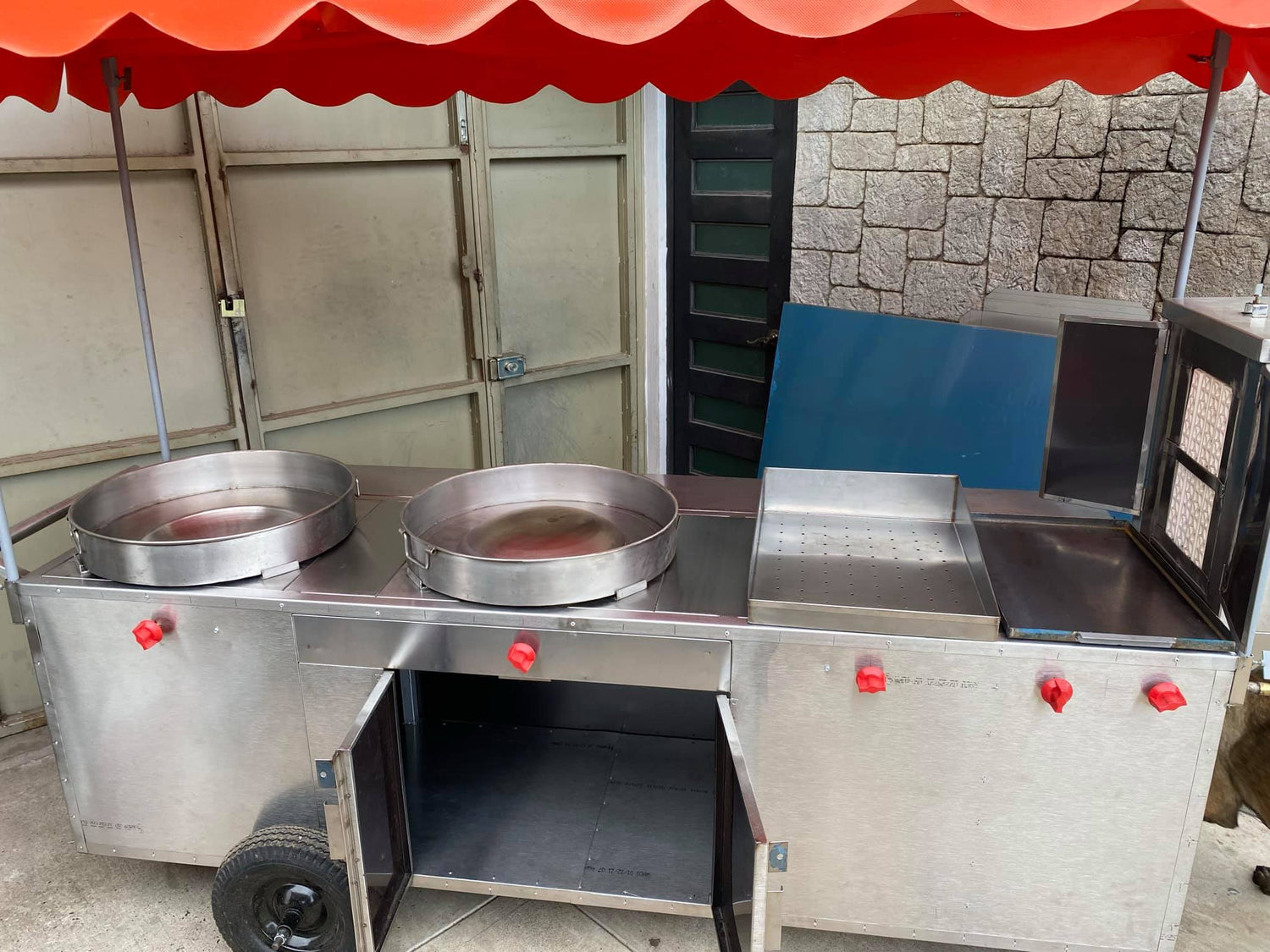 Carro de Tacos Multiprocesos 240x90