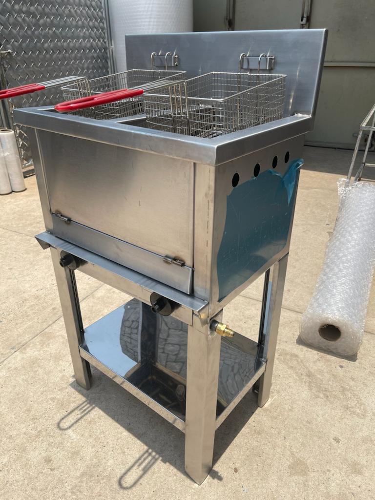 Freidora con Termostato 2 Tinas