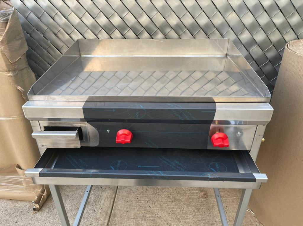 PLANCHA CHICA 60X50 CON GRASERA