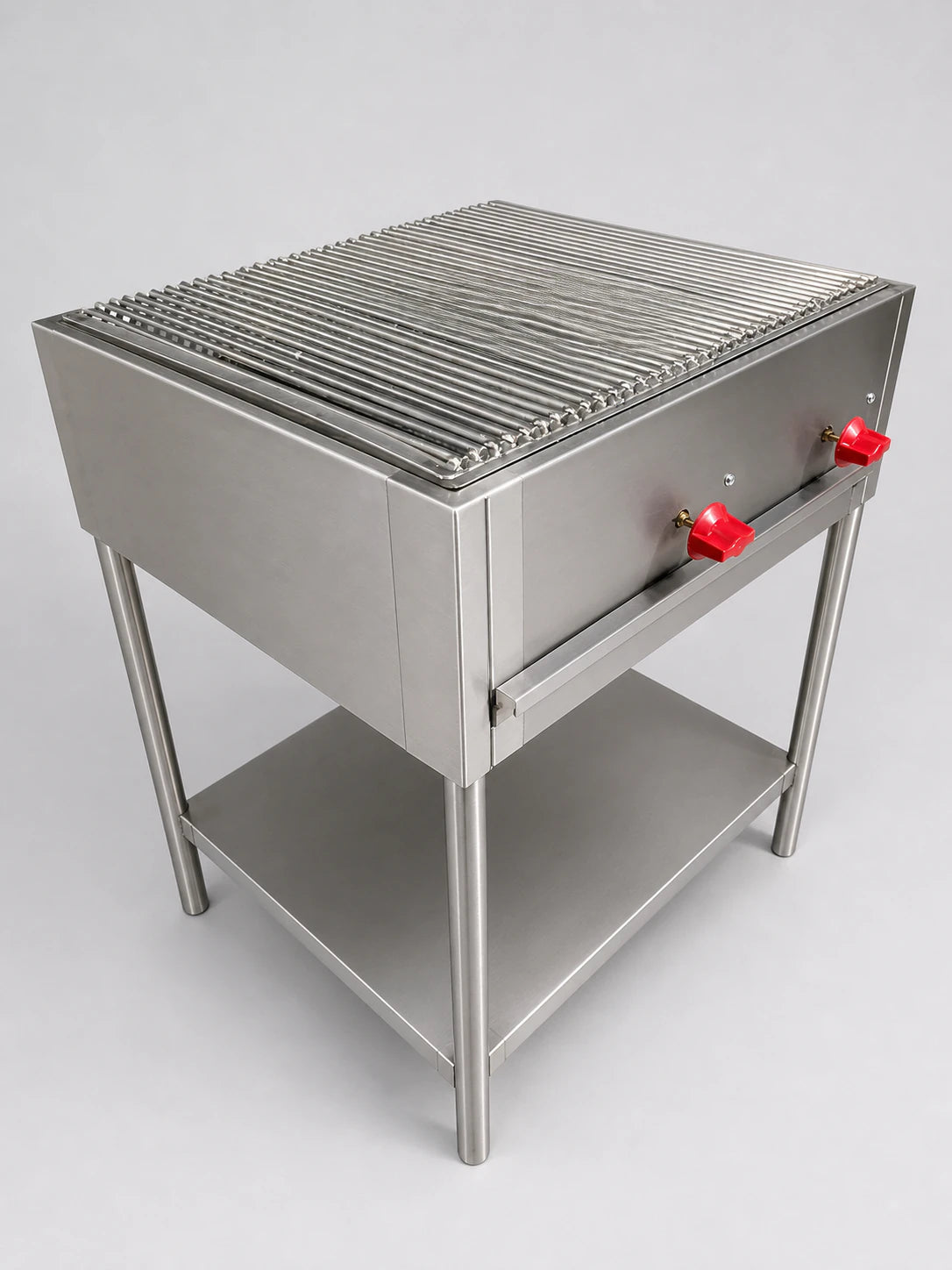 Asador de Carbón Inoxidable 100x60