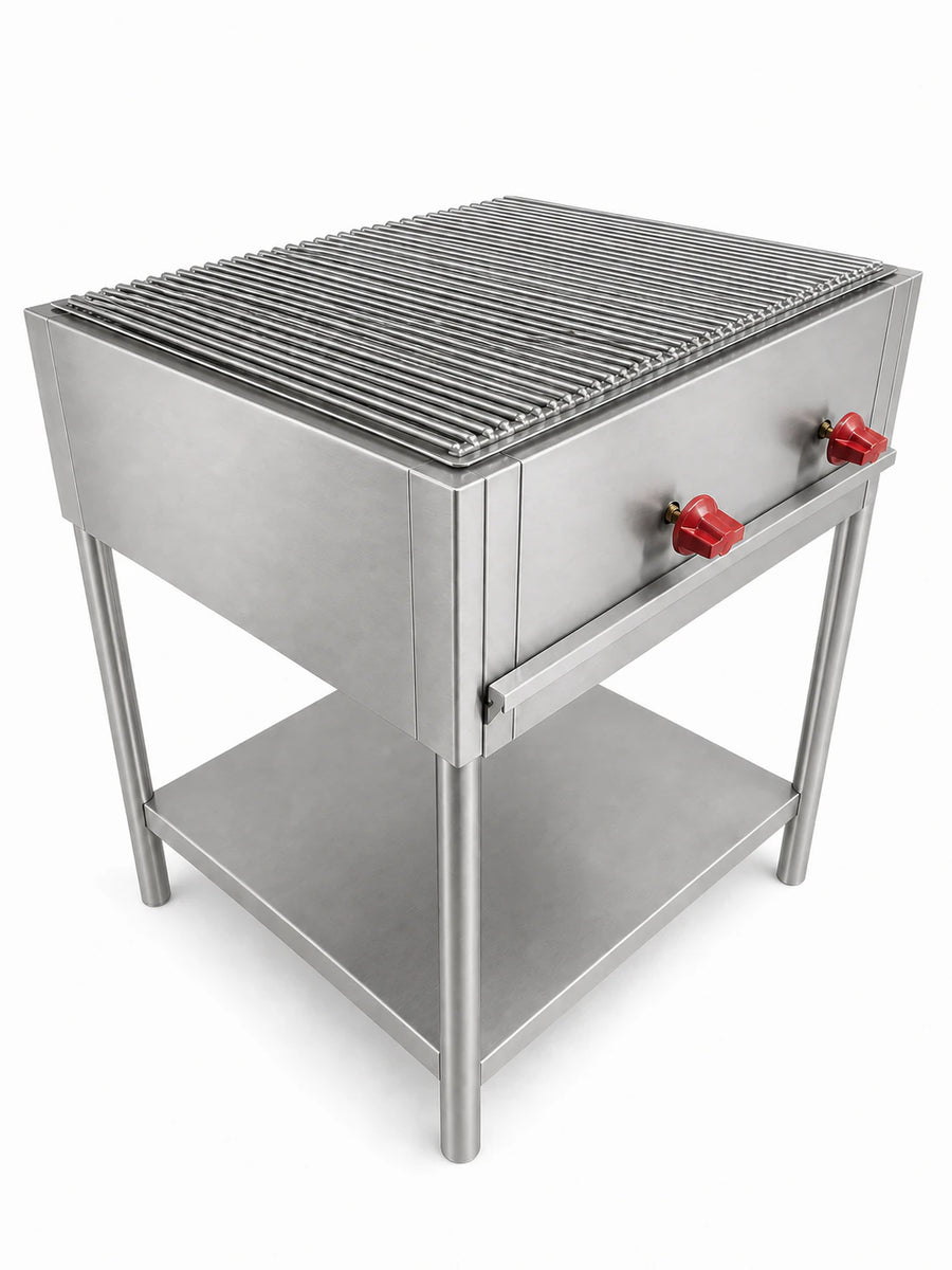 Asador Piedra Volcánica 80x50