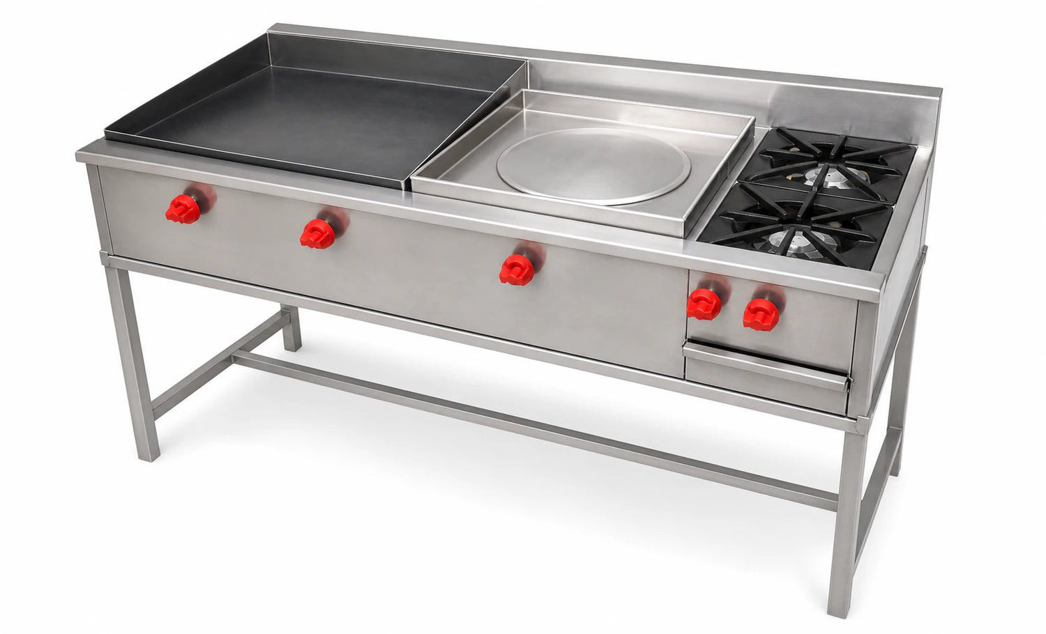 Estufa Múltiple Comal de Bola 145x65